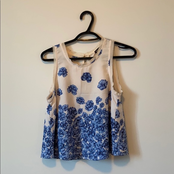 Jella Couture Tops - JELLACOUTURE floral tank